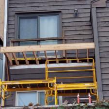 Third Story Cantilever Deck Chicago, IL 1